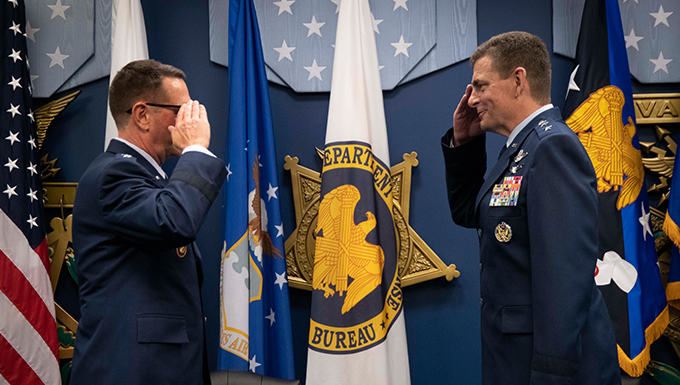 ANG welcomes next director during Pentagon ceremony